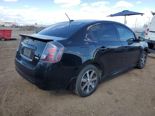 3N1AB6AP9CL767708 - 2012 NISSAN SENTRA 2.0 BLACK photo 3