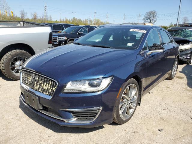 3LN6L5FC5HR655309 - 2017 LINCOLN MKZ RESERVE ლურჯი ფოტო 1