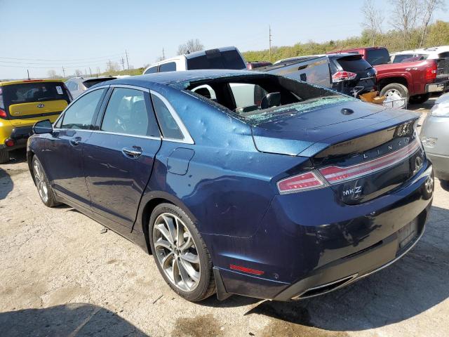 3LN6L5FC5HR655309 - 2017 LINCOLN MKZ RESERVE ლურჯი ფოტო 2