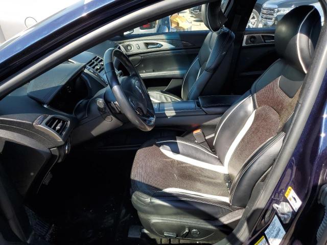 3LN6L5FC5HR655309 - 2017 LINCOLN MKZ RESERVE ლურჯი ფოტო 7