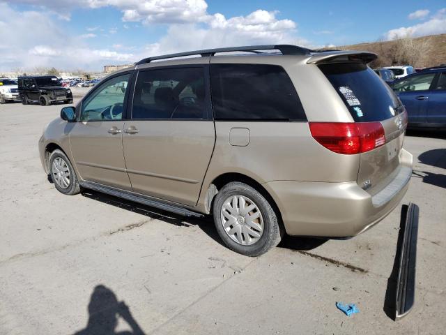 5TDZA23C45S280385 - 2005 TOYOTA SIENNA CE TAN photo 2