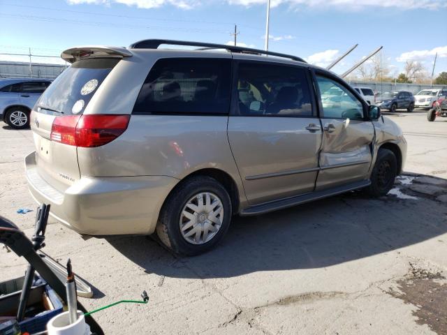 5TDZA23C45S280385 - 2005 TOYOTA SIENNA CE TAN photo 3