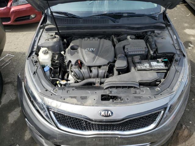 5XXGM4A76FG515615 - 2015 KIA OPTIMA LX GRAY photo 11