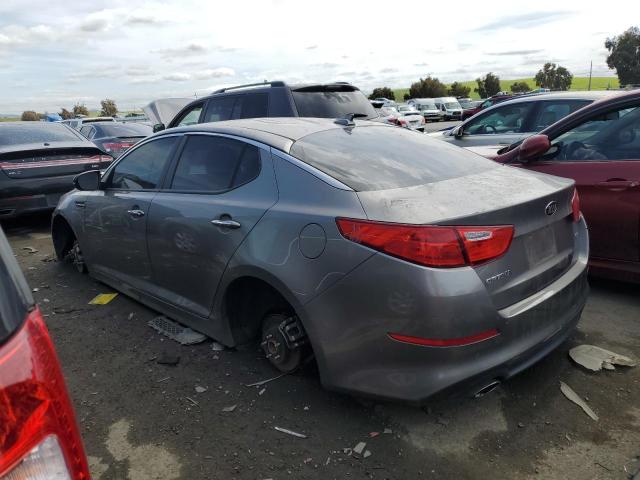 5XXGM4A76FG515615 - 2015 KIA OPTIMA LX GRAY photo 2