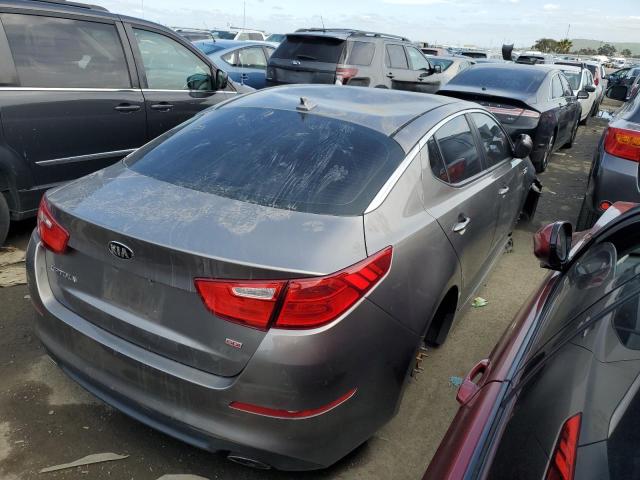 5XXGM4A76FG515615 - 2015 KIA OPTIMA LX GRAY photo 3