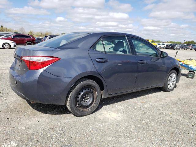 5YFBURHE1GP568128 - 2016 TOYOTA COROLLA L BLUE photo 3