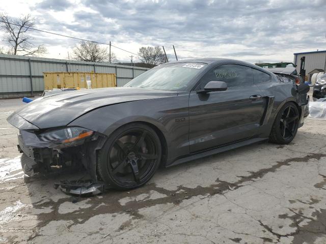 1FA6P8CF1J5145854 - 2018 FORD MUSTANG GT GRAY photo 1