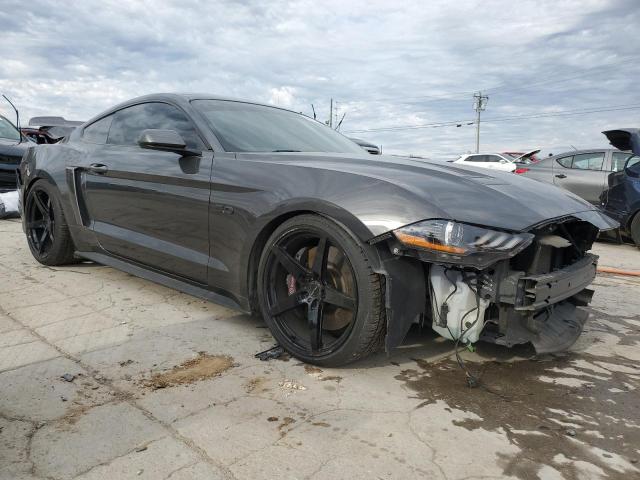 1FA6P8CF1J5145854 - 2018 FORD MUSTANG GT GRAY photo 4