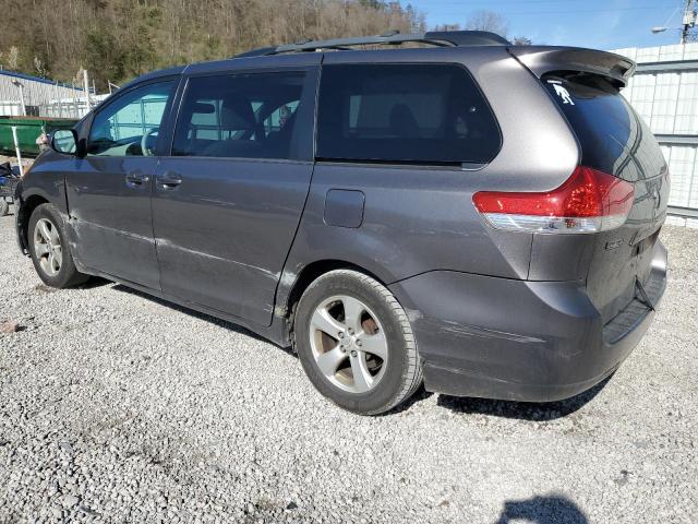 5TDKK3DC6ES410587 - 2014 TOYOTA SIENNA LE GRAY photo 2