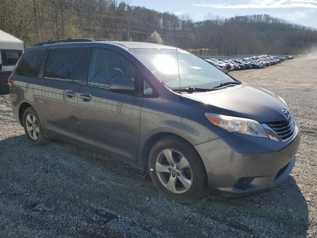 5TDKK3DC6ES410587 - 2014 TOYOTA SIENNA LE GRAY photo 4