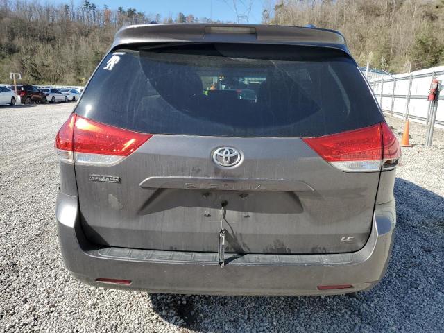 5TDKK3DC6ES410587 - 2014 TOYOTA SIENNA LE GRAY photo 6