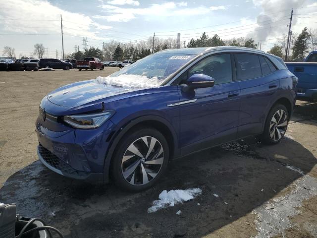 WVGUNPE26NP044603 - 2022 VOLKSWAGEN ID.4 PRO S ლურჯი ფოტო 1