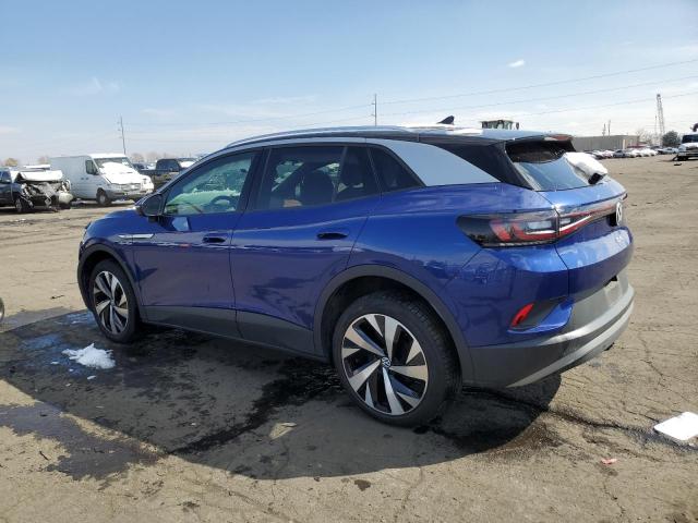WVGUNPE26NP044603 - 2022 VOLKSWAGEN ID.4 PRO S ლურჯი ფოტო 2