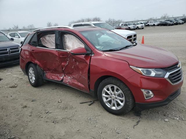 3GNAXJEV7JS512477 - 2018 CHEVROLET EQUINOX LT RED photo 4