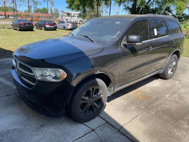 1C4SDJDT1CC252690 - 2012 DODGE DURANGO CREW BLACK photo 2