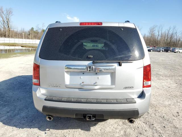 5FNYF4H40BB064320 - 2011 HONDA PILOT EX SILVER photo 6