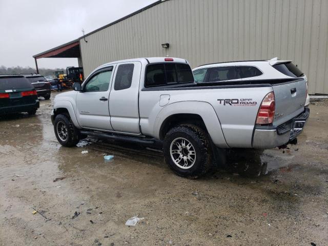 5TEUU42NX7Z332804 - 2007 TOYOTA TACOMA ACCESS CAB SILVER photo 2