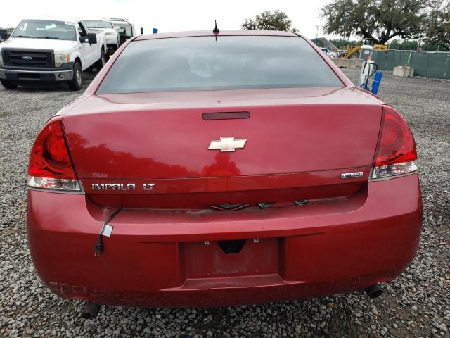 2G1WB5E34E1114172 - 2014 CHEVROLET IMPALA LIM LT RED photo 6