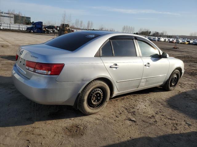 5NPET46C87H182677 - 2007 HYUNDAI SONATA GLS SILVER photo 3