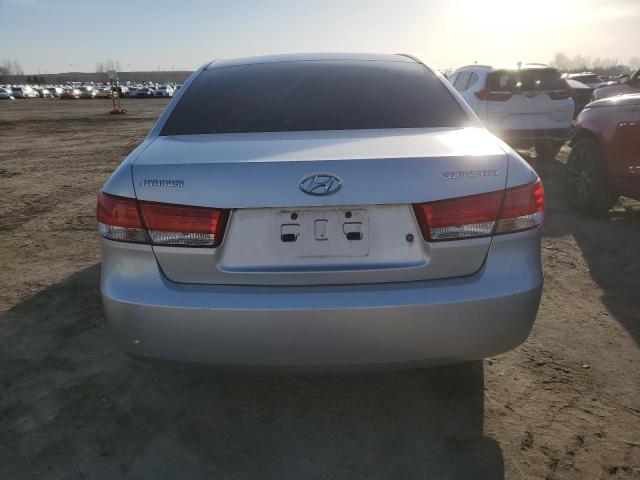 5NPET46C87H182677 - 2007 HYUNDAI SONATA GLS SILVER photo 6