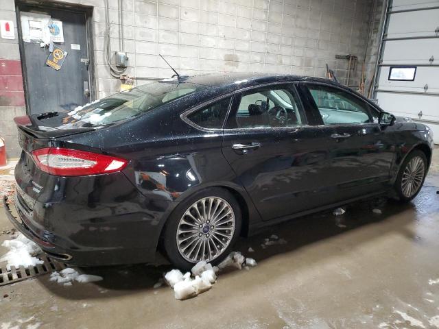 3FA6P0K95FR128069 - 2015 FORD FUSION TITANIUM BLACK photo 3