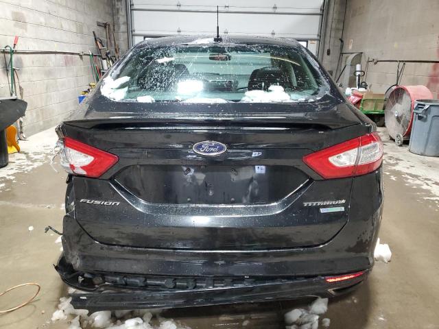 3FA6P0K95FR128069 - 2015 FORD FUSION TITANIUM BLACK photo 6