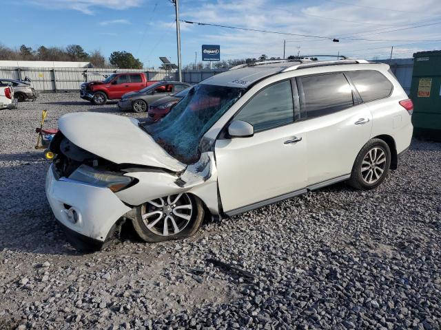 5N1AR2MN9FC722484 - 2015 NISSAN PATHFINDER S WHITE photo 1