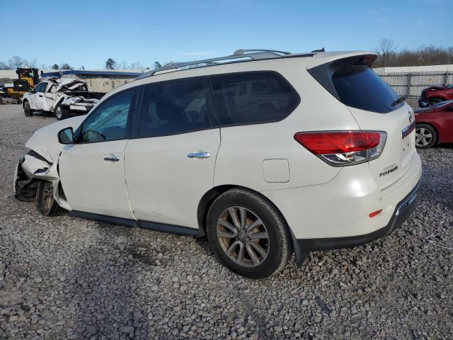 5N1AR2MN9FC722484 - 2015 NISSAN PATHFINDER S WHITE photo 2