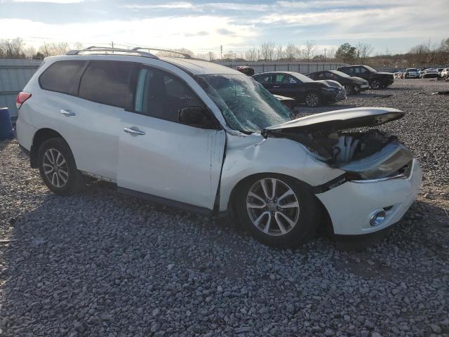5N1AR2MN9FC722484 - 2015 NISSAN PATHFINDER S WHITE photo 4