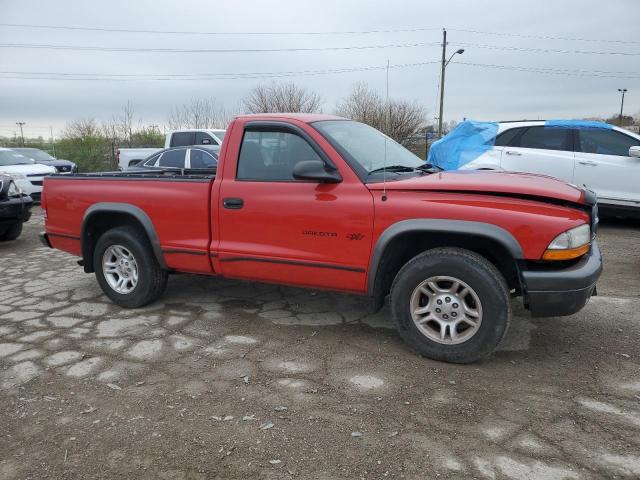 1B7FL16X82S507523 - 2002 DODGE DAKOTA BASE RED photo 4