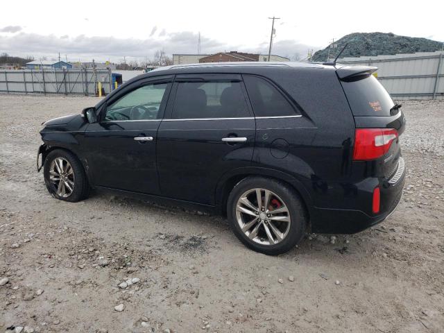 5XYKW4A70EG472422 - 2014 KIA SORENTO SX BLACK photo 2