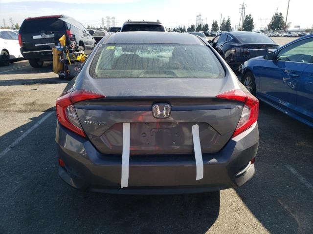 2HGFC2F51GH571147 - 2016 HONDA CIVIC LX GRAY photo 6