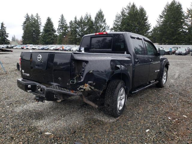 1N6AA0EK6BN307686 - 2011 NISSAN TITAN S BLACK photo 3