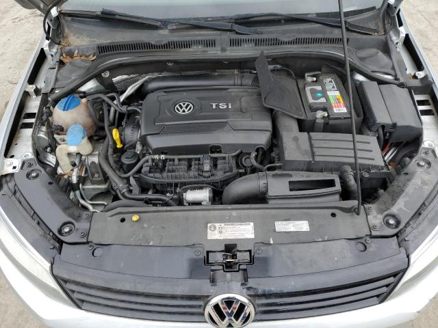 3VWD17AJXEM215028 - 2014 VOLKSWAGEN JETTA SE SILVER photo 11