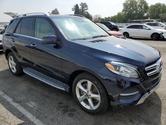 4JGDA5JB9JB012192 - 2018 MERCEDES-BENZ GLE 350 BLUE photo 4