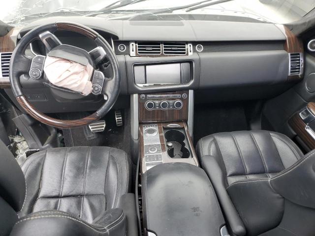 SALGV3EF9GA296289 - 2016 LAND ROVER RANGE ROVE AUTOBIOGRAPHY BLACK photo 8
