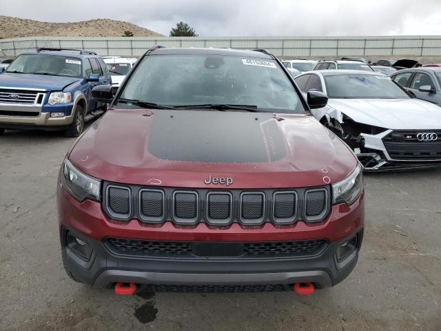 3C4NJDDB0NT207939 - 2022 JEEP COMPASS TRAILHAWK BURGUNDY photo 5