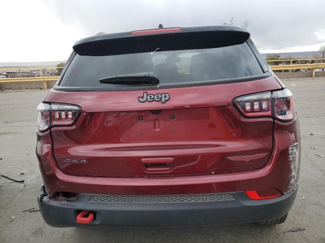 3C4NJDDB0NT207939 - 2022 JEEP COMPASS TRAILHAWK BURGUNDY photo 6