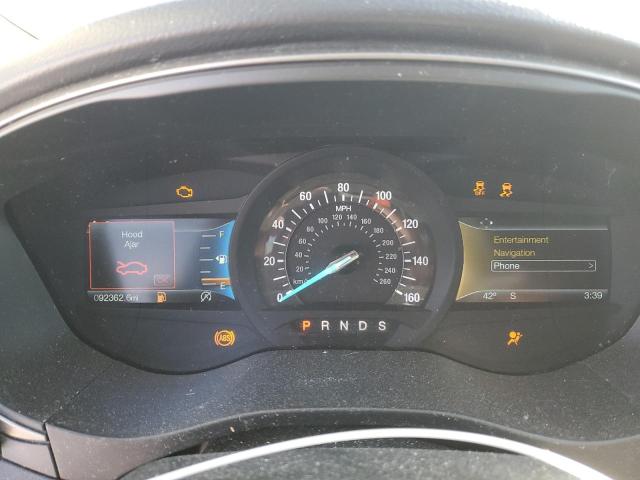 3FA6P0HD8JR136638 - 2018 FORD FUSION SE GRAY photo 9