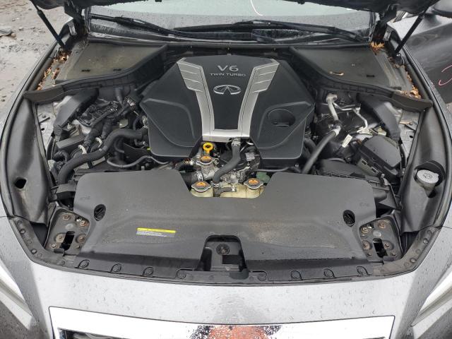 JN1EV7AR7JM430215 - 2018 INFINITI Q50 LUXE GRAY photo 11