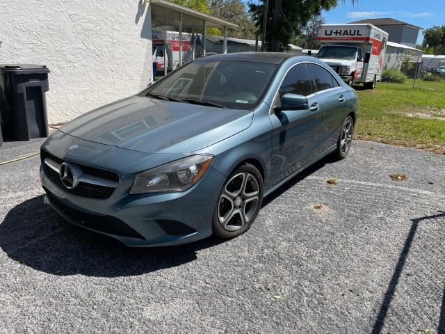 WDDSJ4EB8EN102167 - 2014 MERCEDES-BENZ CLA 250 BLUE photo 2