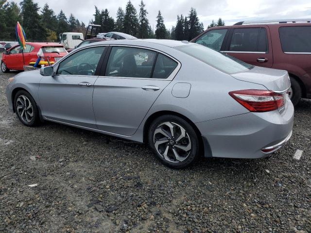 1HGCR3F8XGA015502 - 2016 HONDA ACCORD EXL SILVER photo 2