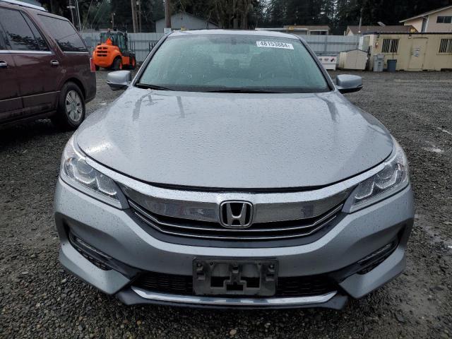 1HGCR3F8XGA015502 - 2016 HONDA ACCORD EXL SILVER photo 5