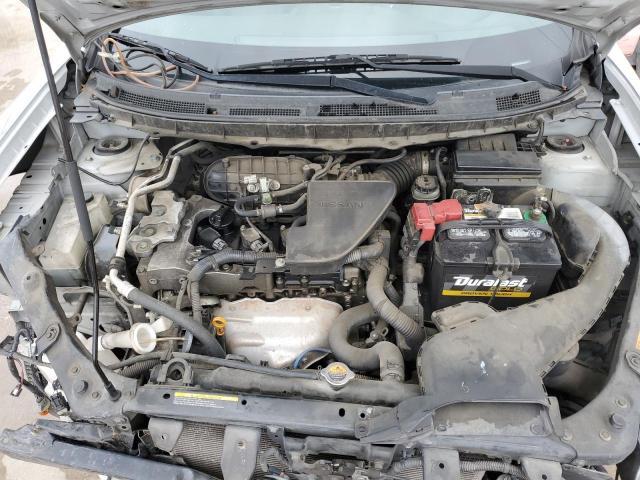 JN8AS5MT6BW186972 - 2011 NISSAN ROGUE S SILVER photo 12