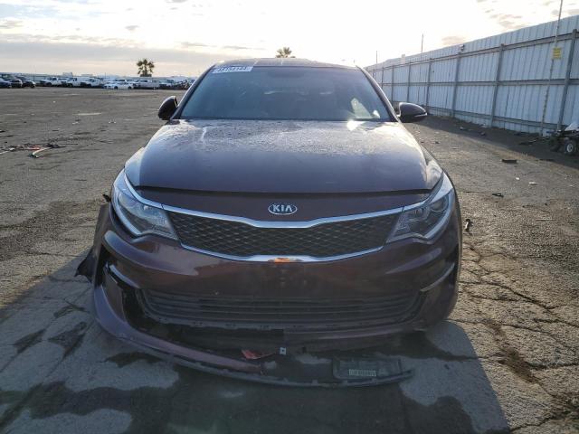 5XXGT4L3XGG115720 - 2016 KIA OPTIMA LX BURGUNDY photo 5