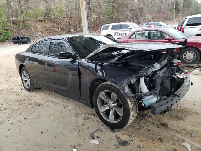 2C3CDXHG7HH511339 - 2017 DODGE CHARGER SXT GRAY photo 4