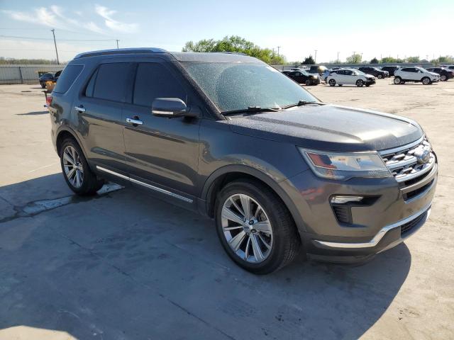 1FM5K7F89KGA11672 - 2019 FORD EXPLORER LIMITED GRAY photo 4