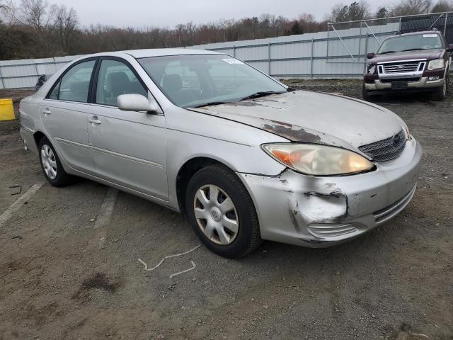 4T1BE32K13U745410 - 2003 TOYOTA CAMRY LE SILVER photo 4