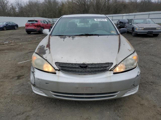 4T1BE32K13U745410 - 2003 TOYOTA CAMRY LE SILVER photo 5