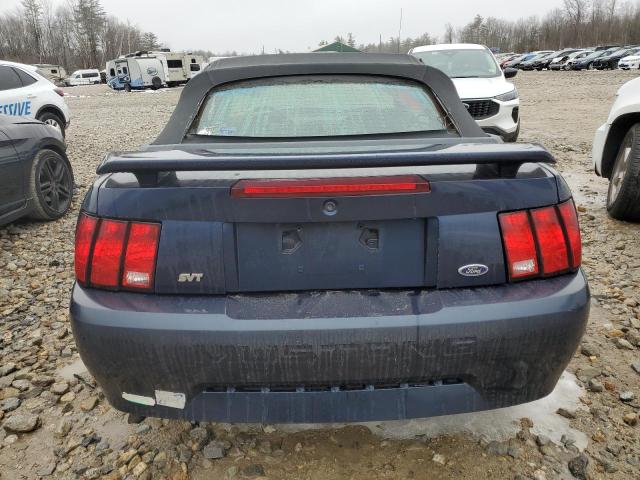 1FAFP44411F198103 - 2001 FORD MUSTANG BLUE photo 6